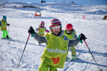 Cours collectifs enfant ski alpin