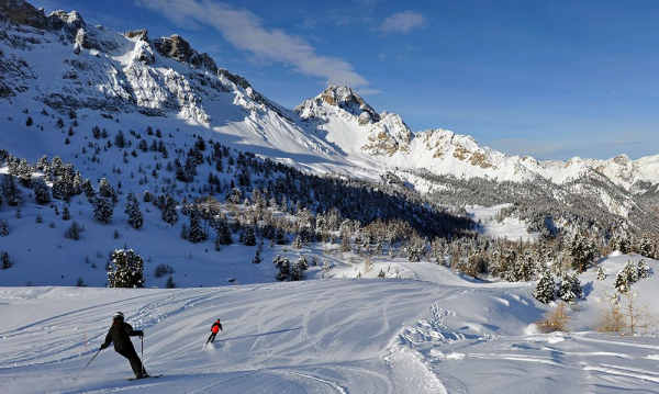 Sur la piste des Fontinets (photo MC)